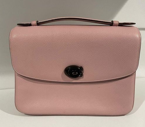 Coach Cassie Crossbody Top Handle Pebbled Leather Aurora Pink - $195 - From  Bincy