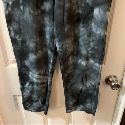 JoyLab NWT Joy Lab Black Dye High Rise Cropped Jogger Pants S