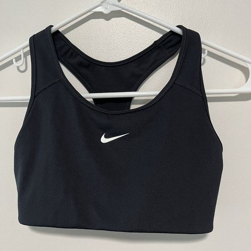 Nike Swoosh Racerback Black Sports Bra Size Small - $20 - From Emily