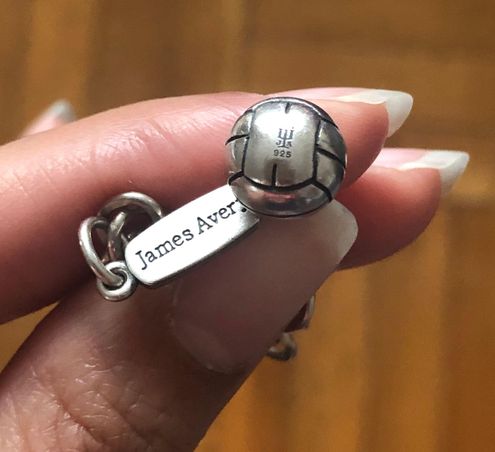 James Avery Volleyball Sterling Silver Charm