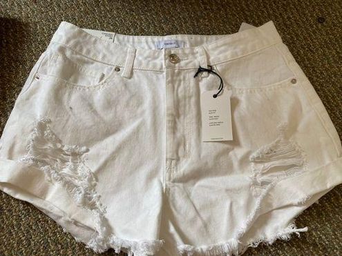 Forever 21 White Concert Shorts Size 29 