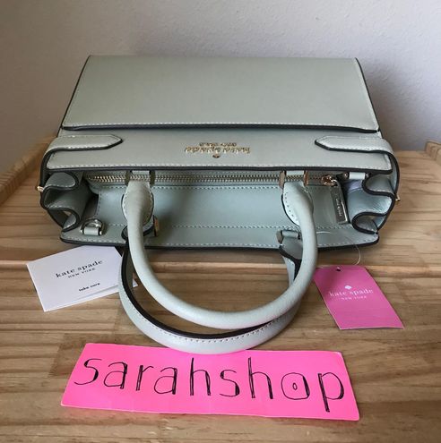 Kate Spade Staci Sage Bundle Green Medium Satchel Crossbody