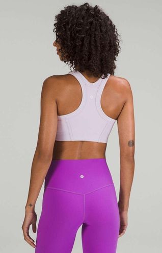 Lululemon Ribbed Nulu High-Neck Yoga Bra Purple Size 4 - $29 (57% Off  Retail) - From Alssa