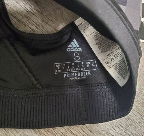 Peloton NWT × Adidas Gray and Black Sports Bra Size Small $50
