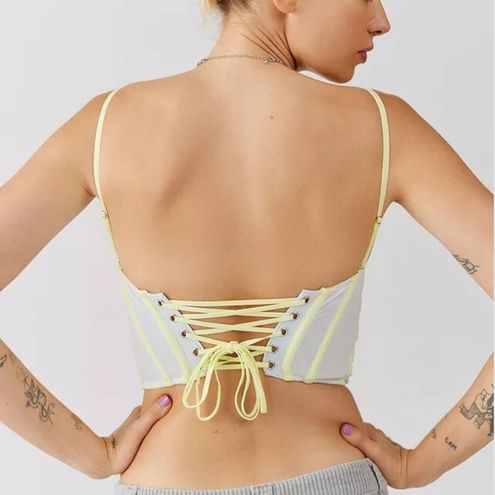 Urban Outfitters Out From Under Marie Ruched Modern Love Corset