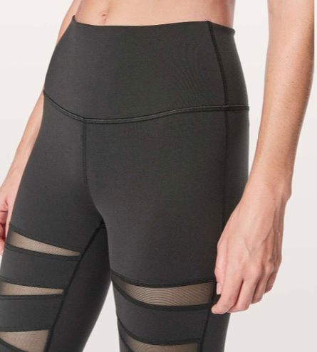 lululemon athletica, Pants & Jumpsuits, Lululemon Wunder Under Tech Mesh  Tight Leggings Hirise