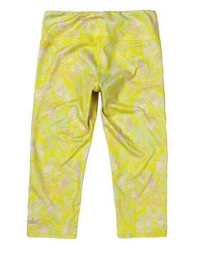 Alo Yoga Airbrush Leggings XS Yellow - $23 - From Myra