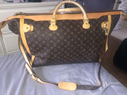 Louis Vuitton Vintage 1970 Weekender Travel Bag Brown - $2500 (47