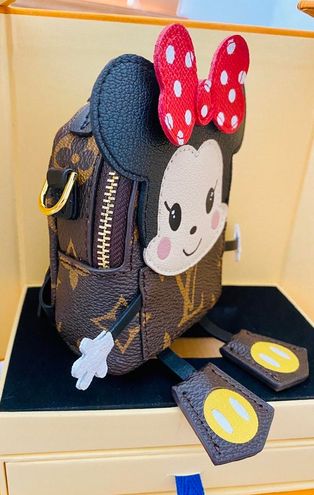 Handmade Minnie Mouse Louis Vuitton coin purse Brown - $192