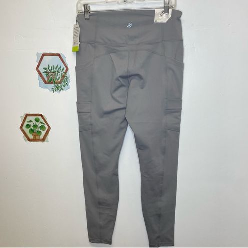 Eddie Bauer trail tight leggings cargo pockets gray green Size M - $40 -  From Whitney