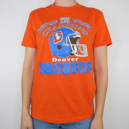 NFL Vintage 80s Champions Denver Broncos T-Shirt - $35 - From Allison