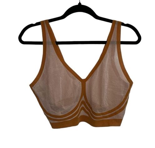 EBY Seamless Sheer Bralette in Cathay Spice Size XLDD $50 - $40