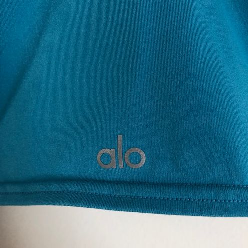 Alo Yoga Airbrush Real Bra Tank Blue Splash XS - $65 - From Julie