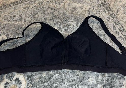 Soma EMBRACEABLE Full Coverage Wireless Unlined Bra 32g Black Size