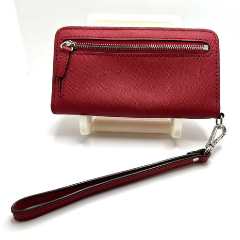 Michael Kors Burnt Red/ Burgundy Wallet w/ Phone holder - $43 - From Lolas