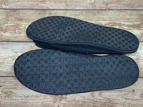 Sanuk Women's Size 10 My Sidewalk Surfer Yoga Mat Slip On Shoes Metallic  Black - $22 (56% Off Retail) - From Jillian