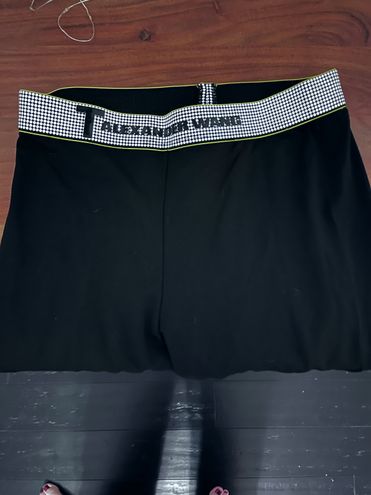 Alexander Wang T By Logo Leggings Black Size XS - $59 - From Luca