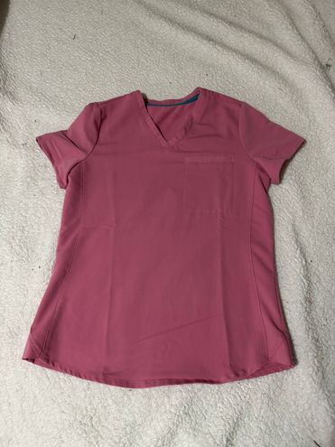 FABLETICS VITAL 1 POCKET WOMENS SCRUBS TOP Size Large