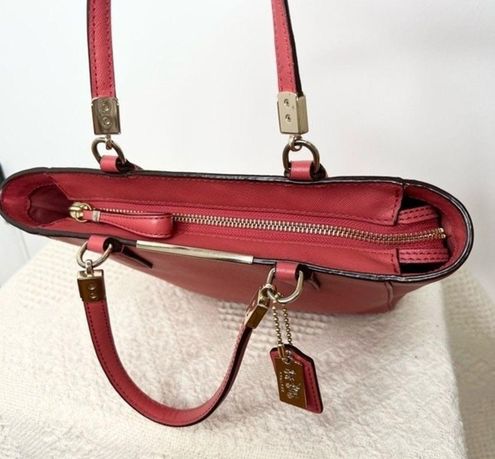 Coach 29001 Madison Saffiano Mini North/South Tote Love Red