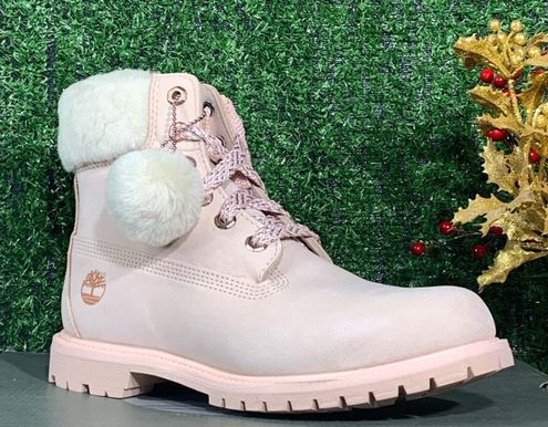 Timberland women's premium shearling boot Pink Size 9.5 - $175 (20% Off  Retail) New With Tags - From Raretimz