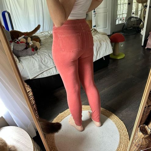 SPANX Nantucket Red Jeanish Leggings