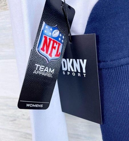 DKNY Dallas Cowboys Sport Bobby Hoodie Sweatshirt Blue White Womens Large -  $72 New With Tags - From Nathena