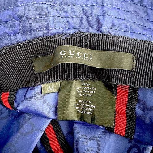 Gucci Bucket Hat (Blue) Size M  Gucci bucket hat, Gucci, Clothes