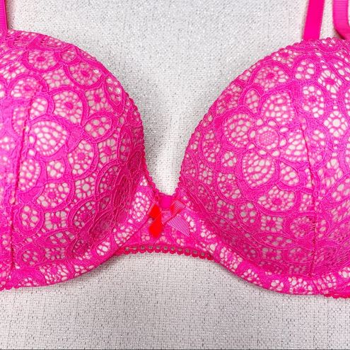 Victoria's Secret Victoria Secret Pink Lace Push Up Padded Bra Dream Angels  Series Size undefined - $27 - From Marie