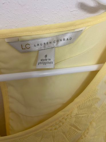 LC Lauren Conrad Dress Yellow Size M - $25 - From Lindsey