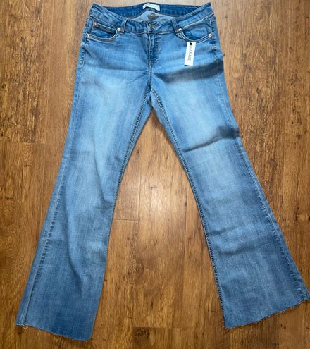 Garage Extreme Low Rise Flare Jean Blue Size 29 - $27 (55% Off