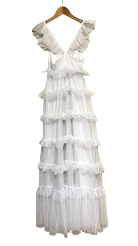 Fairytale Maxi Dress ~ White Tulle