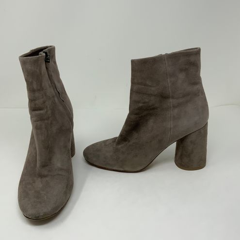 Vince tillie hot sale suede booties