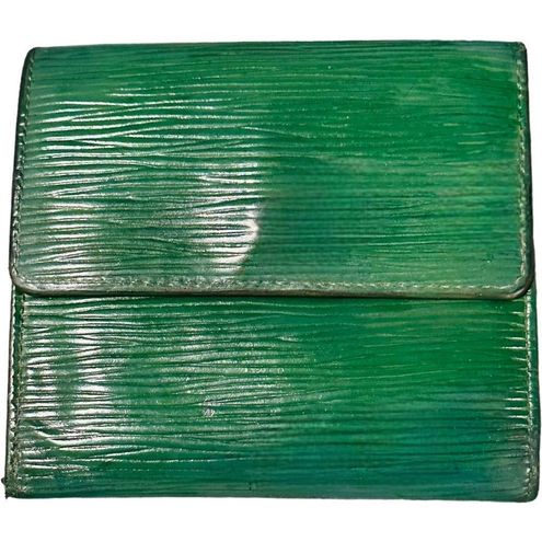 Louis Vuitton Green Epi Vintage Wallet 1991 - Katheley's