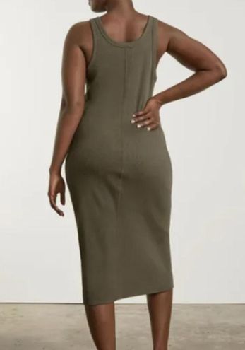 Everlane NWT The Ribbed Tank Dress in Beech Size L - $60 New With Tags -  From Desert