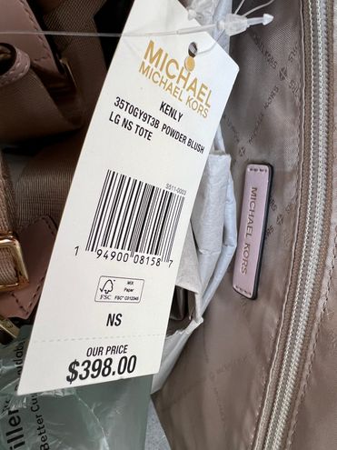 Michael Kors MK Kenly Large Logo Tote Bag - Powder Blush Multiple - $169  (57% Off Retail) New With Tags - From Kash