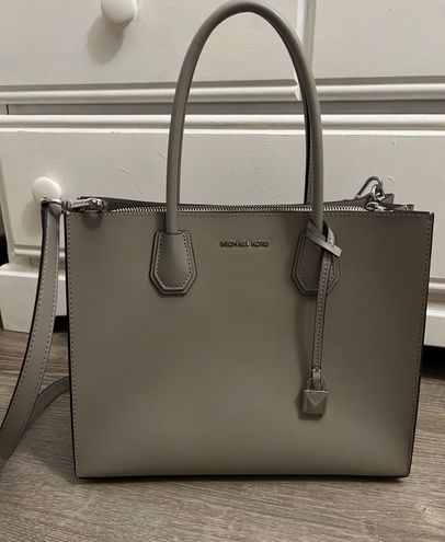 Michael Kors Mercer Large Pebbled Leather Accordion Tote Bag Gray - $200  (64% Off Retail) - From Ava