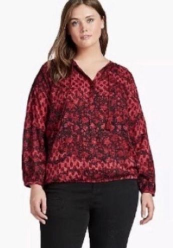 Lucky Brand Top NWT Size 3X - $35 New With Tags - From carey