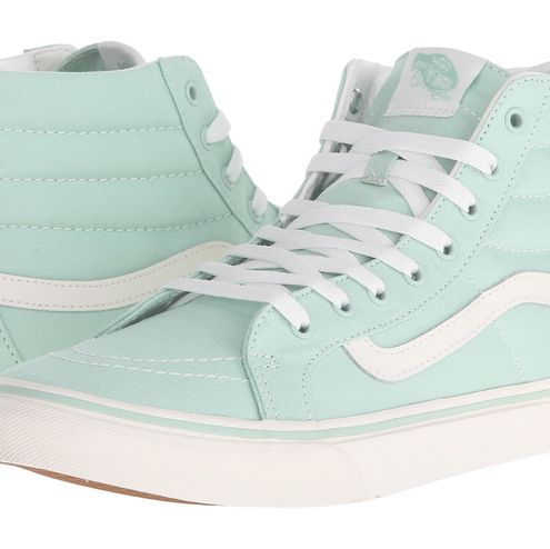 mint high top vans