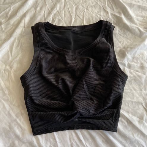 Aerie Ribbed Twist Sports Bra Top Size XS - $19 (45% Off Retail) New With  Tags - From Nicole