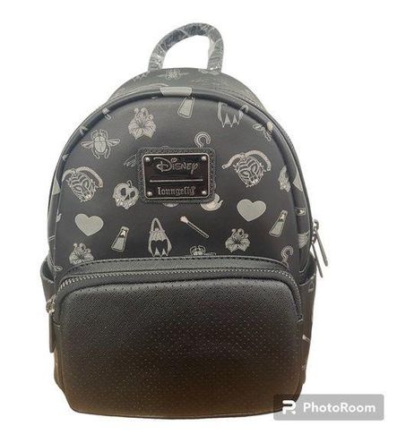 Loungefly Disney Villains Pin Trader Mini Backpack