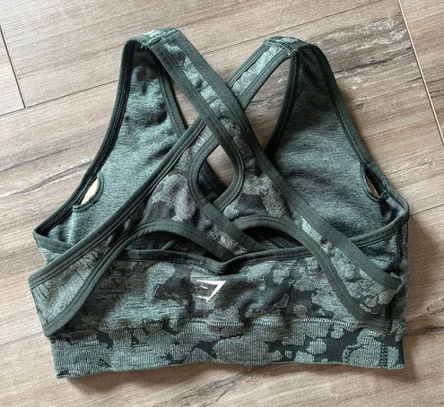 Gymshark Adapt Camo Seamless Leggings and Sports Bra Set