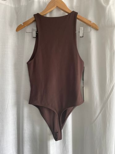 Aritzia NWT Babaton 90s Contour Bodysuit Brown - $30 (37% Off Retail) New  With Tags - From Abbey