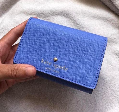Kate Spade Laurel Way Christine Wallet ♠️ Blue - $33 (74% Off Retail) -  From Kary