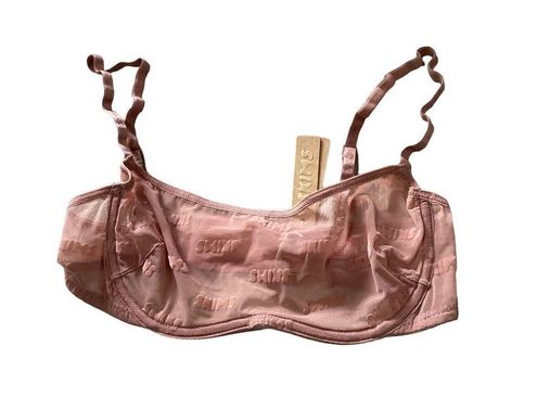 SKIMS, Intimates & Sleepwear, Skims After Hours Straight Neck Underwire  Bra Rose Clay Xs