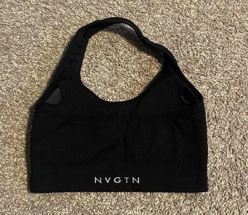 NVGTN Limitless Sports Bra Halter Neckline