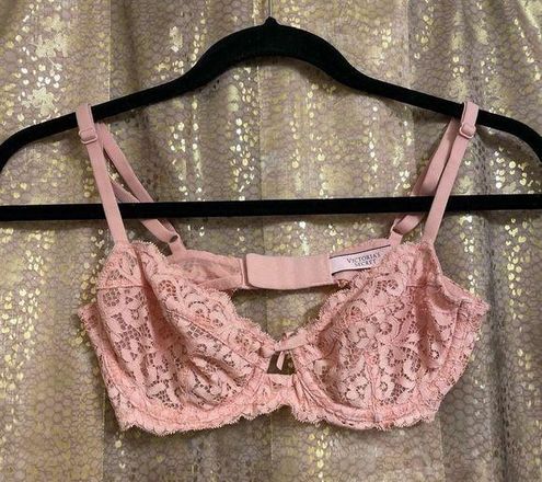Victoria's Secret Body By Victoria Nude Peach Pink Unlined Demi Bra, Small  32B - $15 - From Jessica