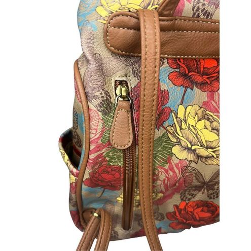 MultiSac, Bags, Multisac Flower Print Mini Backpack