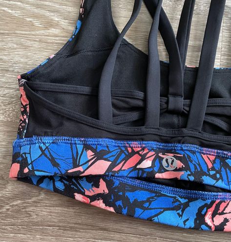 Lululemon Energy Bra (Exhale) Mini Paint Storm Multiple Size 4 - $40 (31%  Off Retail) - From Ashleigh