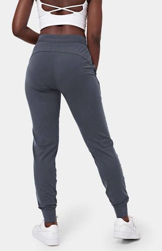 High Waisted Drawstring Side Pocket Casual Joggers