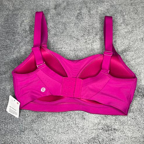 Lululemon Run Times Bra Ripened Raspberry (RIPR) Size 32DDD NWT  *Adjustable* Pink - $40 (41% Off Retail) New With Tags - From LiftUp